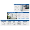 ACT Single monitor arm office silver Clamp/Bolt-through 9 kg 17-32 inch