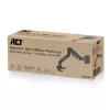 ACT Monitor arm 49 inch office premium gas spring 1 monitor Clamp/Grommet 20 kg