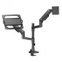 Laptop & monitor arm ACT AC8341 gas spring black 49 inch
