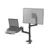 Laptop & monitor arm ACT AC8341 gas spring black 49 inch