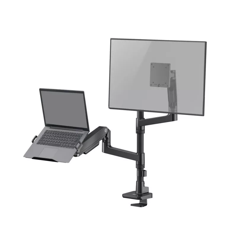Laptop & monitor arm ACT AC8341 gas spring black 49 inch