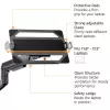 Laptop & monitor arm ACT AC8341 gas spring black 49 inch