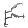 Laptop & monitor arm ACT AC8341 gas spring black 49 inch