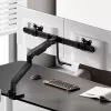 ACT Monitor arm 32 inch office premium, gas spring, crossbar, 2 monitors