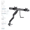 ACT Monitor arm 32 inch office premium, gas spring, crossbar, 2 monitors