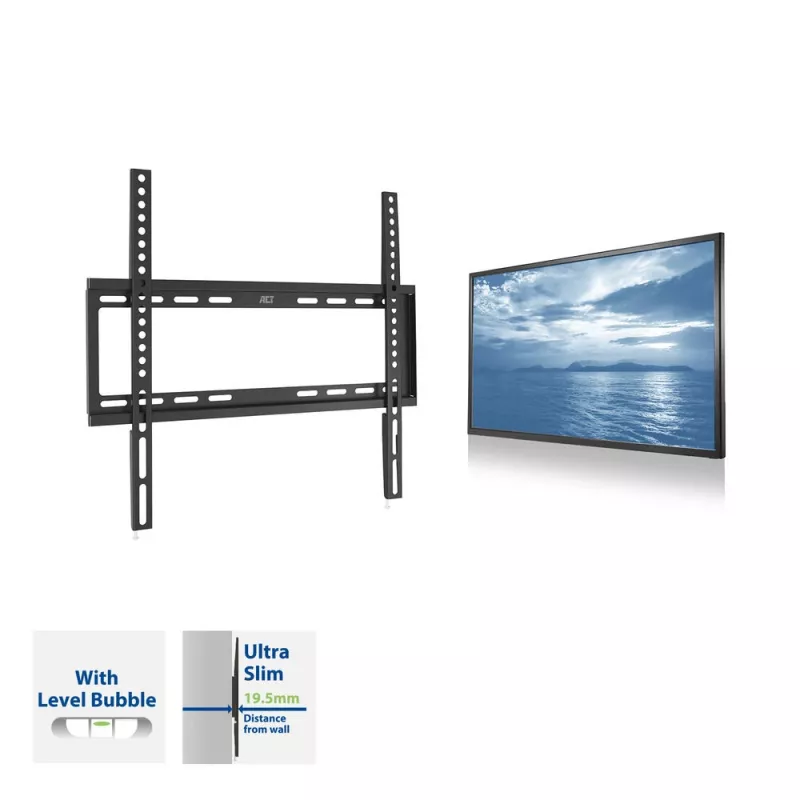 ACT TV Wall Mount 32 inch up to 55 inch VESA 35 kg Black
