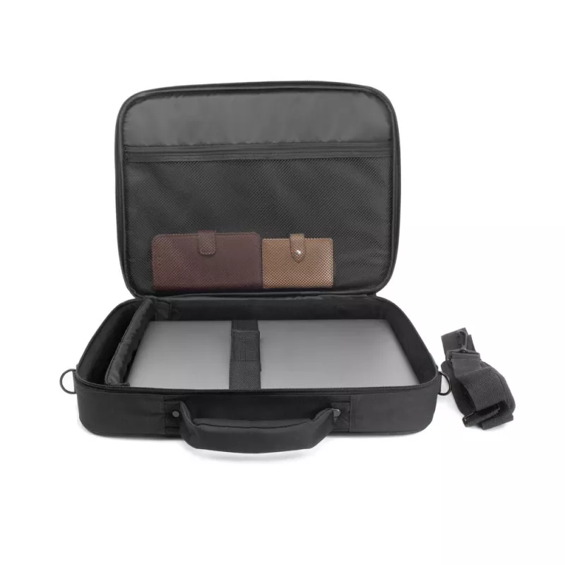 ACT Office shoulder bag for laptops up to 16.1”, made from recycled plastic bottles