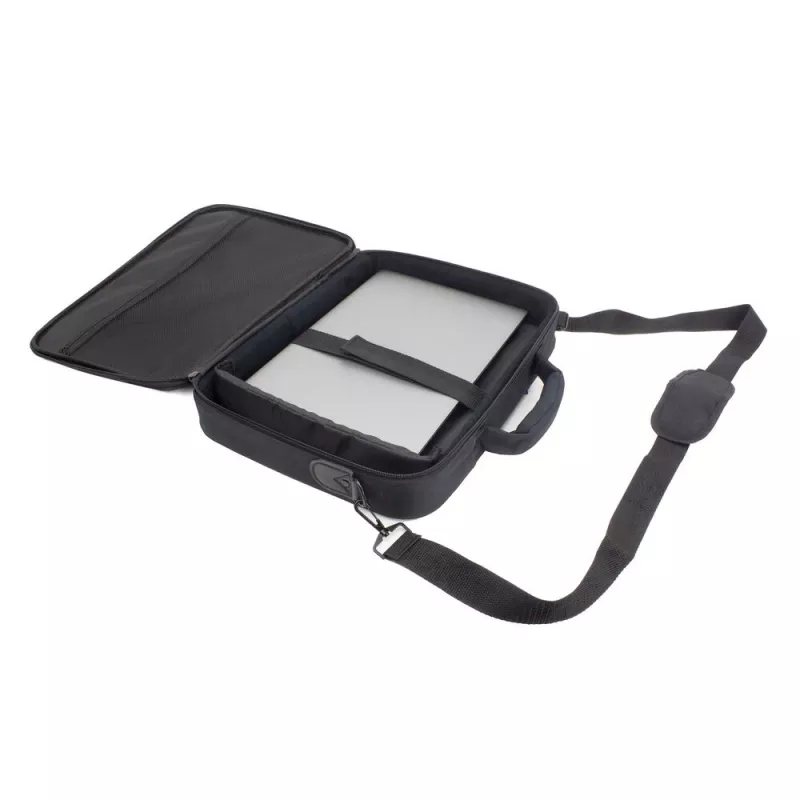 ACT Office shoulder bag for laptops up to 16.1”, made from recycled plastic bottles