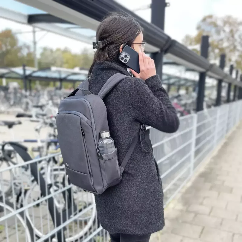 ACT Move backpack for laptops up to 15.6” made from recycled plastic bottles