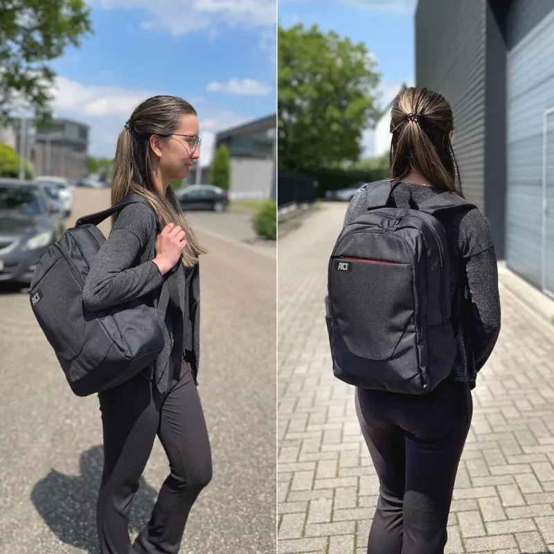 Backpack ACT Suburb for laptops up to 15.6 inches recycled plastic