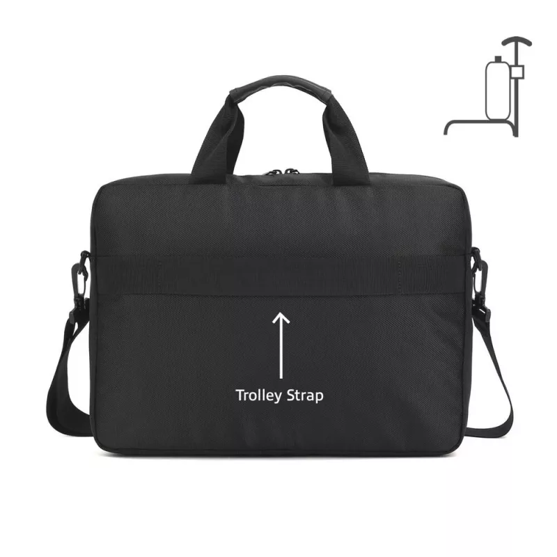 ACT Suburb shoulder bag for laptops up to 15.6 inch, made from recycled plastic bottles