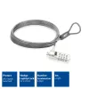 ACT Wedge Laptop Lock with combination lock Metallic 2m cable