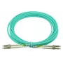 BlueOptics AJ837A-BO InfiniBand fibre optic cable 15 m LC Turquoise