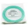 Fibre optic cable BlueOptics AJ839A 50 m LC OM3 Aqua