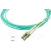 Fibre optic cable BlueOptics AJ839A 50 m LC OM3 Aqua
