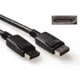 DisplayPort cable male-male ACT AK3980 2 meters power pin 20 connected