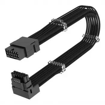 Cable Akasa G-Nexus PX16 12+4-pin Black 0.3m
