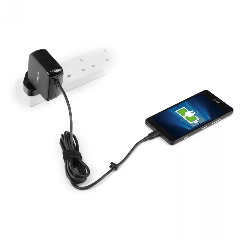 Targus APA95EU mobile device charger Universal Black AC Indoor
