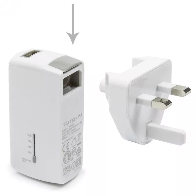 Targus APD752EU power bank 2100 mAh White