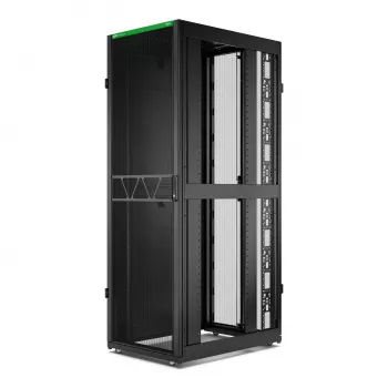APC NetShelter SX Server Rack Gen 2, 48U, 2258H x 750W x 1070D mm, with Sides, Black