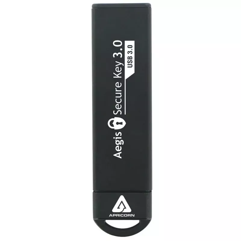 USB Flash Drive Apricorn 120GB USB Type-A Aegis Secure Key 3.0