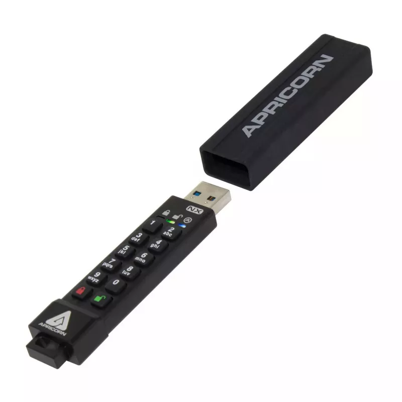 USB Flash Drive Apricorn 16GB USB Type-A 3.2 Gen 1 Aegis Secure Key 3NX