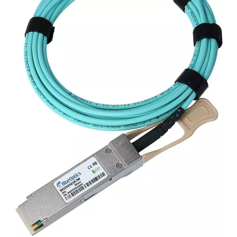 BlueOptics ATZ4-BO InfiniBand/fibre optic cable 5 m QSFP Orange