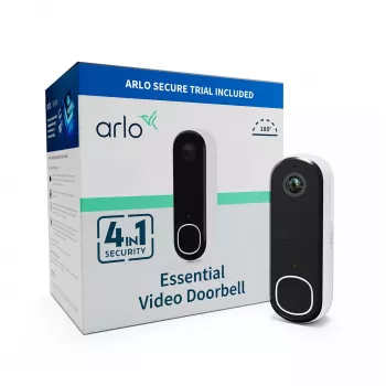 Video Doorbell Arlo Essential HD AVD3001-100EUS 1536p 180° Field of View