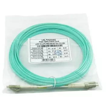 BlueOptics BK841A-BO InfiniBand fibre optic cable 15 m LC Aqua