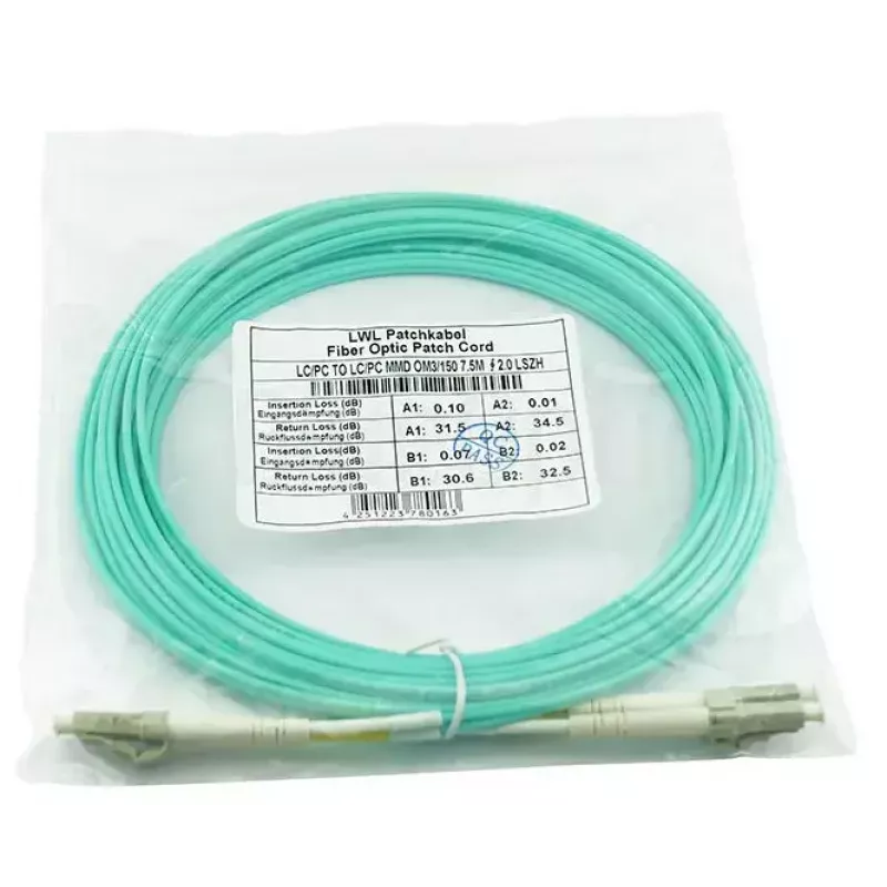 BlueOptics BK841A-BO InfiniBand fibre optic cable 15 m LC Aqua