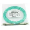 Fibre optic cable BlueOptics BK842A 30 m LC OM3 Aqua