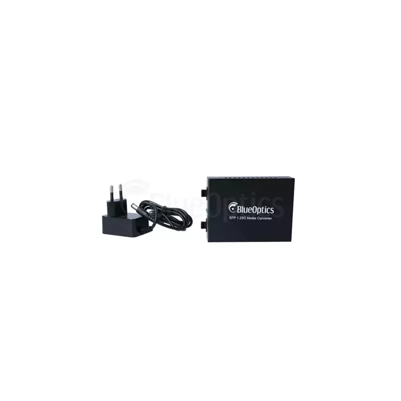 Network Media Converter BlueOptics BLMC004 1000 Mbit/s Single-mode Black
