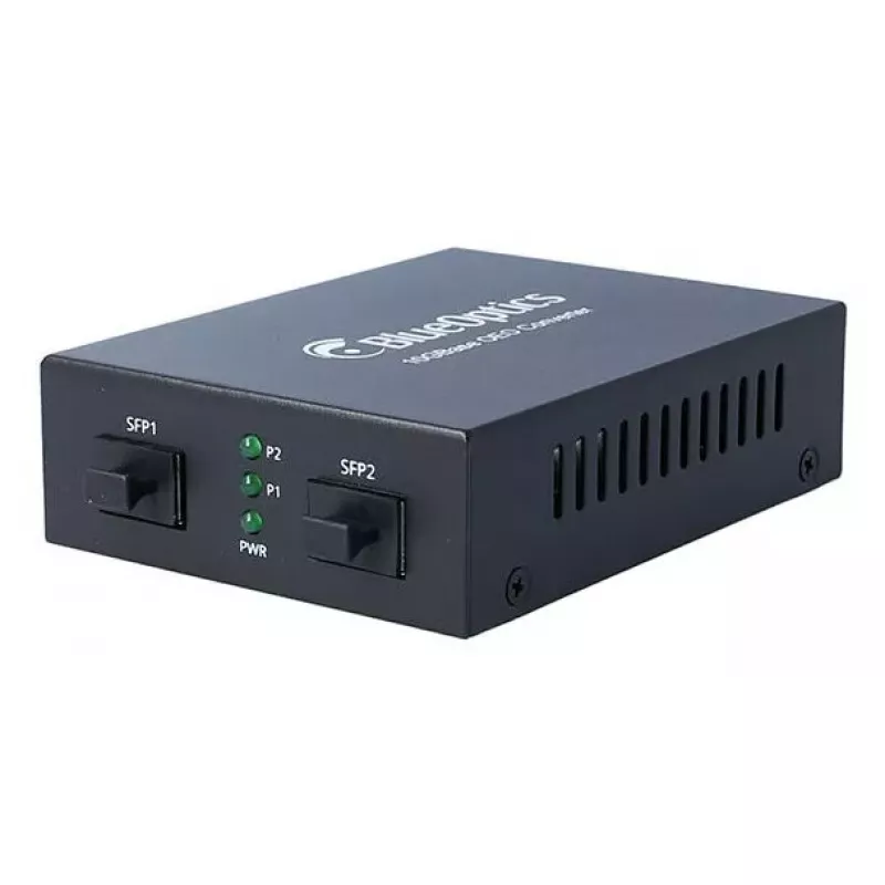 10G Ethernet Media Converter BlueOptics BLMC011-005 10000 Mbit/s 1550 nm Black