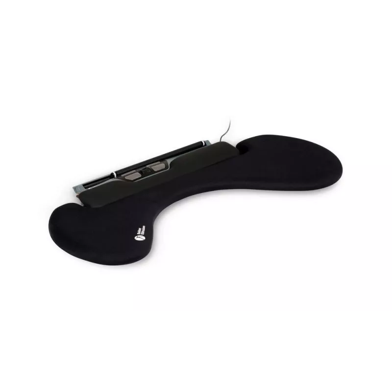 BakkerElkhuizen ErgoSlider+, Ambidextrous, Laser, 1600 DPI, Black, Grey, Yellow