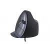 BakkerElkhuizen Evoluent D Large, Right-hand, Vertical design, Laser, USB Type-A, 3200 DPI, Black, Grey, Silver