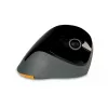 BakkerElkhuizen PRF Mouse Wireless Dark Grey, Right-hand, Vertical design, Optical, RF Wireless, 1600 DPI, Black, Grey