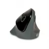 BakkerElkhuizen PRF Mouse Wireless Dark Grey, Right-hand, Vertical design, Optical, RF Wireless, 1600 DPI, Black, Grey