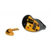 BakkerElkhuizen PRF Mouse Wireless Dark Grey, Right-hand, Vertical design, Optical, RF Wireless, 1600 DPI, Black, Grey