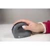 BakkerElkhuizen PRF Mouse Wireless Dark Grey, Right-hand, Vertical design, Optical, RF Wireless, 1600 DPI, Black, Grey