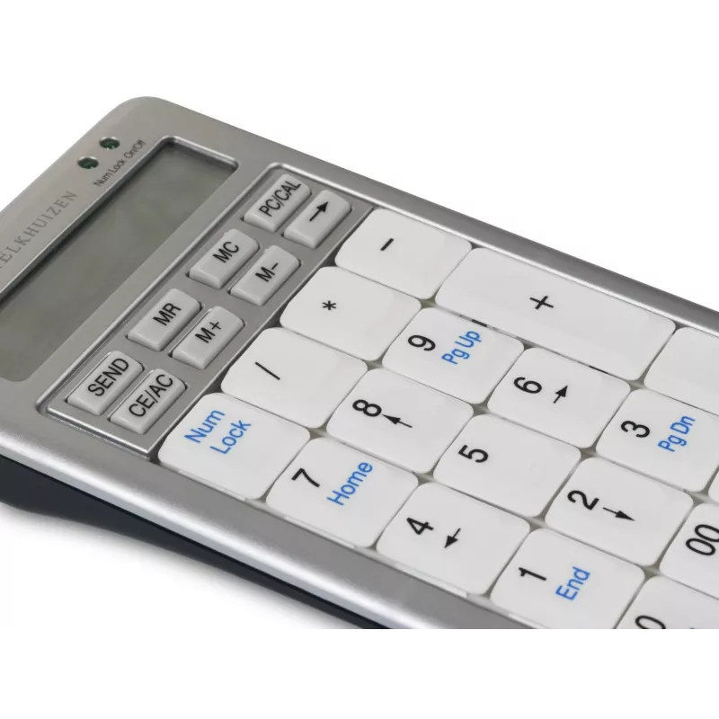 BakkerElkhuizen S-board 840 Numeric Keyboard, USB, PC, 1.2 m, Light grey, White