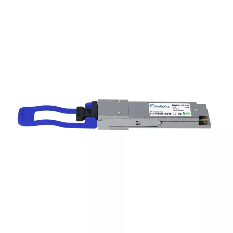Network Transceiver Module BlueOptics BO25K13620D-BO QSFP Fiber Optic 400000 Mbit/s Silver
