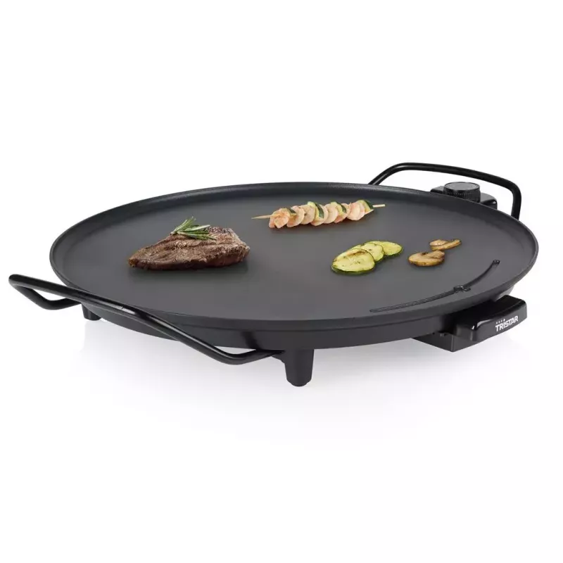 Tristar BP-2787 Circle Grill 2000W Black Aluminium Round