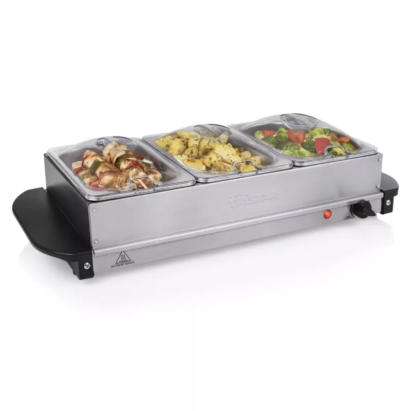 Buffet Server Tristar BP-6283 200W 4.2L Stainless Steel