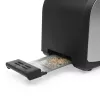 Toaster Tristar BR-1046 4 slices Black Stainless steel 1400W