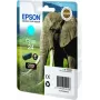 Epson Elephant Singlepack Cyan 24 Claria Photo HD Ink