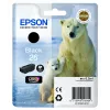 Epson Polar bear Singlepack Black 26 Claria Premium Ink, Black, Pigment-based ink, 1 pc(s)