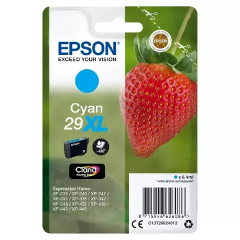 Epson Strawberry 29XL C ink cartridge 1 pc(s) Original High (XL) Yield Cyan
