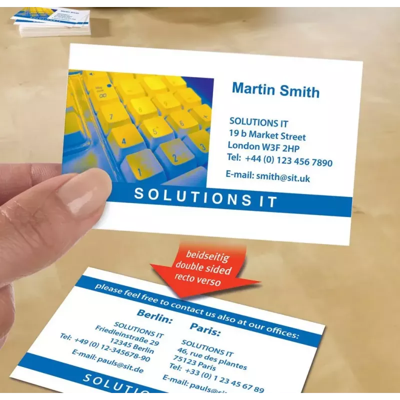 Business Cards Avery Quick&Clean C32016-10