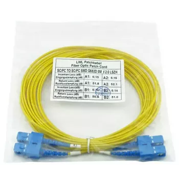 BlueOptics CAB-SMF-SC-SC-30 InfiniBand fibre optic cable 30 m SC SC