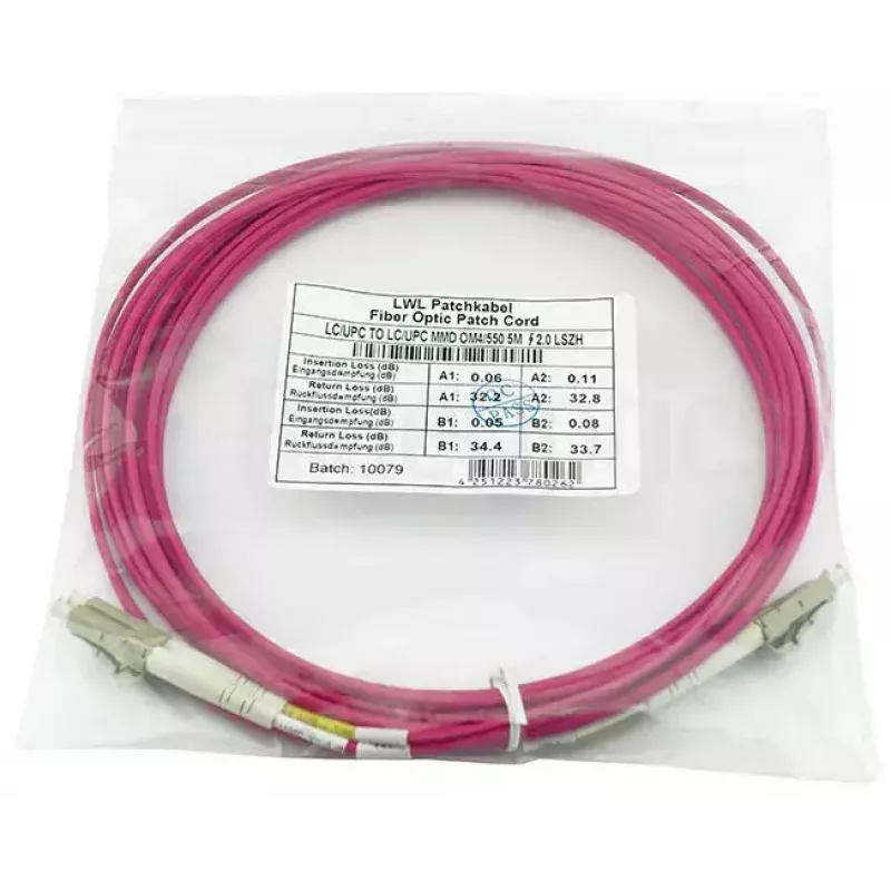 BlueOptics CBL-LC-OM4-20M-BO InfiniBand/fibre optic cable 2x LC 20m OM4